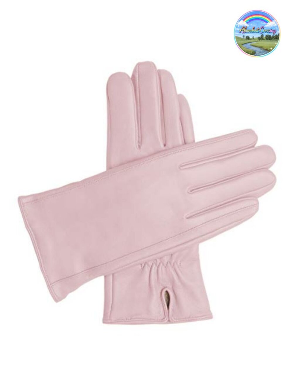 Women's Cashmere Lined Leather Gloves Winter Warm Touchscreen